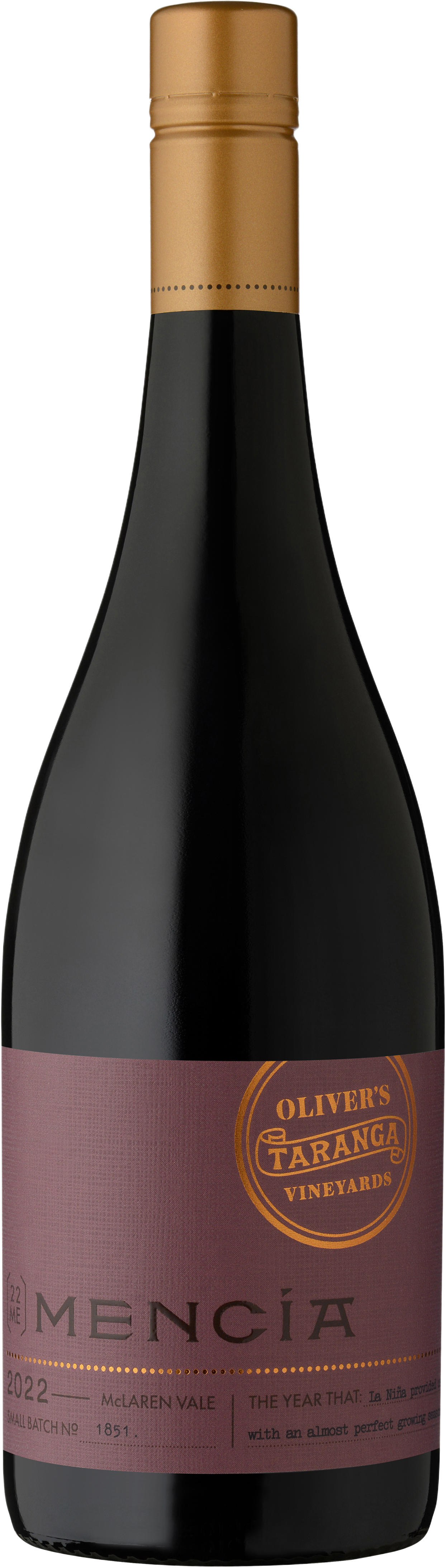 Oliver's Taranga Vineyards Small Batch Mencia 2022